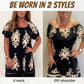🌸Spring Special Sale 49% OFF!!🌸Geometric Pattern Multi Print Square Neck Dress