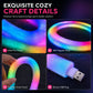 ⏳LAST DAY SALE ONLY ￡9.99!!✨🌟 Faux Fur Neon Light Strip – 360° all-round glow ✨