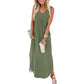 💖LAST DAY SPECIAL PRICE: ￡13.99!!💖Summer  Maxi Vacation Beach Sundresses with Pockets