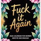 🏆 Hot Sale - 49% OFF 🔥Bestseller🔥Fuck It Again – 2026 Calendar For Women Who’ve Had Enough