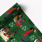 🎅🏾HOT SALE 49% OFF🤶🏾Home for the Holidays Black Santa Wrapping paper