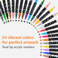🔥This Week's Special Price:£7.99!!✨🎁Dual-Tip Glitter Marker Pen