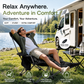 🪑 LAST DAY SALE 70% OFF! 🌿 Portable, adjustable folding chair for outdoor use – Lightweight, sturdy & versatile – Ideal for the garden, camping, the beach or the patio – easy to carry and set up 🏕️✨