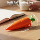 🔥Easter Sale 50% OFF!!🔥 Cute Carrot Voice Recorder Pen: 60-Second Audio Playback Easter Basket Stuffer 🥕