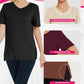 🔥Last Day - BUY 1 GET 3 PACKS!!🔥Womens 3 Pack T-Shirts Basic Short Sleeve V Neck Tops