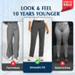 🏆Last Day Promotion：ONLY ￡11.99!!👖❄️Aurelle™ Women’s Ultra-Soft Stretch Casual Trousers – Flattering Drape & Secure Zip Pocket