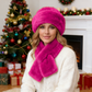 ⏳LAST DAY SALE 70% OFF!🔥Fluffy Fur Bucket Hat Warm Winter Hat + Free Matching Scarf (Only 29 Left)⏰