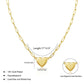 💃LAST DAY SALE 50% OFF!!💝14K Gold/Silver-Plated Heart Shape Pendant Magnetic Necklace 💖Valentine's Day Gift🎁