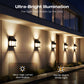 💡50% OFF NOW!🔥Motion Sensor Solar Wall Light, IP65 Waterproof Solar Lantern Wall Lamp, 3 Lighting Modes, Auto On/Off, Bright Warm Light for Garden, Patio, Porch & Pathway