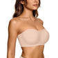 💞Womens Strapless Bras Push Up Bandeau Bra Non Slip Wireless Supportive Padded Bras Seamless Comfortable Tube Jelly Bra