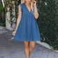 💖Hot Sales 49% OFF💖Women's V-neck Short-sleeved Hollow Lace Dress👗