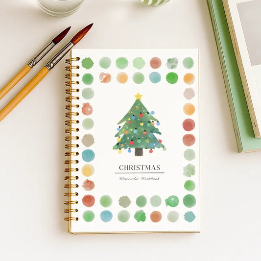 ⏳Early Christmas Sale - Buy 2 get 1 free✨🖼️Beginner-Friendly💕 Watercolor Workbook