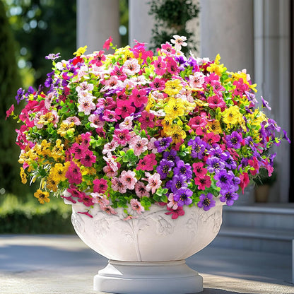 💥Upgraded high-grade material 🌱UV Resistant Lifelike Artificial Flowers💐
