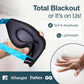 ⏳LAST DAY SALE ONLY ￡7.99!!🌙 MyHalos 3D Blackout Sleep Mask – Zero Eye Pressure & Lash-Friendly | Lightweight, 100% Light-Blocking Eye Mask for Deep, Undisturbed Sleep 😴