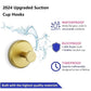 🔥LAST DAY BUY 2 GET 1 FREE!!🔥2026 Upgraded Suction Cup Hooks