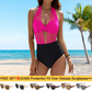 🏖️SUMMER HOT SALE 50% OFF with FREE GIFT🎁Blooming Jelly Women's High Waisted Bikini Set 🌺 – Tummy Control 2-Piece Swimsuit for Confident Summer Style 💕 | Modest Yet Sexy Swimwear