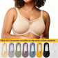 💃 Last Day Special Price £7.99💐Women's Elegant Sheer Full Coverage Plus Size Bra