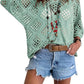 ⏰Last day sale 49% OFF🔥Womens Bohemian-Inspired Beige Crochet Top with V-Neck