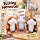 🐹 Last Day Special Price £10.99! ✨Talking Hamster Plush – repeats whatever you say, auto head-shaking, hilarious fun for kids & adults.🎁