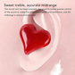 ⏳LAST DAY SALE 50% OFF!!❤️Heart Shape Bluetooth 5.3 Wireless Noise Cancelling Headset with LED Touch Control 🎵