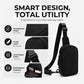 ⏳LAST DAY SALE ONLY ￡8.99!🔥Upgraded 2.0 Travel Sling Bag | Anti-Theft, 500D Nylon, RFID Protection — Limited Time 50% Off