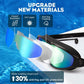 Swim Goggles for Kids Men Women, No Leaking 180° Swim Glasses, Easy to Wear, Wide View, Anti-Fog, UV Protection,