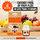 [BUY 2 GET 1 FREE]🔥Ultra-Strong Fruit Fly Trap - User Friendly  (Up to 3 Weeks per Bottle)