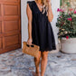 💖Hot Sales 49% OFF💖Women's V-neck Short-sleeved Hollow Lace Dress👗