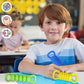 Fidget Pullys - 4 PACK - Finger Size Fidget Fun for Ages 1+ Made from Food Grade Silicone!