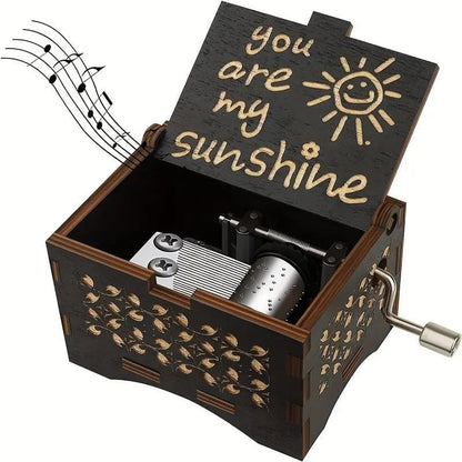 You Are My Sunshine Letter Pattern Music Box