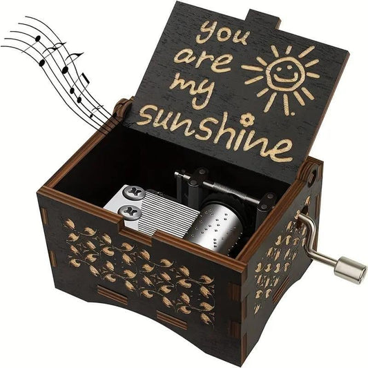 You Are My Sunshine Letter Pattern Music Box
