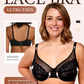 💖LAST DAY 50% OFF💖Plus Size Ultra-Comfort Breathable Full Coverage Lace Bra💐FREE SHIPPING TODAY ✈