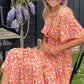 🔥LAST DAY SALE 49% OFF🔥Women's Sweet Vintage Floral Dress