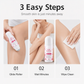 ⏳LAST DAY SALE ONLY ￡6.99!!🌸 Gentle Smooth Roll-On Body Hair Remover – No Sticky Hands, No Bathroom Spills