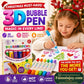 💥LAST DAY BUY 1 GET 1 FREE!!🎁🔮Magic Pen – Draw 3D with one stroke!🎄 DIY Bubble Popcorn Drawing Pens 🔥