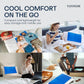 🏆LAST DAY SALE ONLY￡12.99!!❄️ Tanness™ GelCool Sleep Mat – Pressure-Activated Cooling Pillow Pad🌙 | Instant, Long-Lasting Relief from Night Sweats & Overheating | No Electricity • Hypoallergenic • Reusable 💤