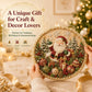 🎄LAST DAY SALE ONLY ￡9.99!!☃️✨ Four Seasons & Holiday Pearl Art Hanging Wreath Kit💎Luxury Flocked Canvas with Scratch-Resistant Non-Fading Pearl Beads DIY Handmade Seasonal Decor 🌸🌻🍂🎄