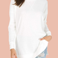 🍂Autumn Hot Sale 49% OFF🔥Women's Long Sleeve Side Slit Loose Tops