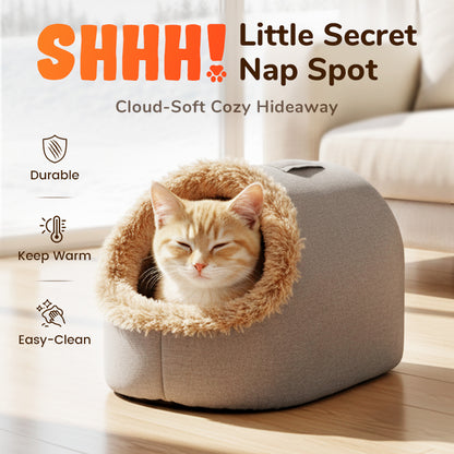 🎅BLACK FRIDAY SALE 50% OFF!!!🎄Winter Warm Pet Cave Bed✨