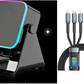 ⏳LAST DAY SALE ONLY ￡13.99!!✨🎅📱 5-in-1 Wireless Speaker Stand – Induction Audio & Phone Holder 🎵💡
