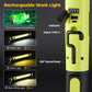 🎉⏰ Father’s Day Sale 50% OFF!!🎁 BougeRV™🇬🇧3000LM Magnetic Under-Hood Work Light – Cordless Rechargeable LED Mechanic Light 💡🔋 | Strong Magnets 🧲 | Ideal for Car Repair, Garage & DIY 🛠️