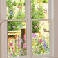 💐 50% OFF NOW! 🖼️ Colorful Floral Bouquet Window Sticker – Vibrant design, easy peel & removable – Perfect for home, cafe & spring decor ✨
