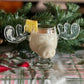 🎅Christmas Sale 50% OFF!!🎁Glass Reindeer Mug🦌✨