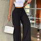 ⏳Last Day Sale Only ￡15.99!!👖 💥  Easy Everyday Comfort | Women's High-Waisted Straight-Leg Pants with Elastic Back