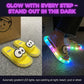 🏖️LAST DAY SALE ONLY ￡12.99!!🔥Penguin Glow Slippers 🐧✨  Flashing LED Soles • Cosy & Fun for All Ages • Perfect for Gifting! 🎁