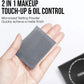 ⏰LAST DAY SALE 50% OFF!!💝Black Magnet Oil Blotting Setting Sheet With Powder More Control Oil Keep Fresh 2 IN 1 Blotting Sheet