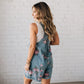 🌸2026 New Fashion🌸 Vintage Floral Printed Denim Jumpsuit