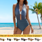 🏖️SUMMER HOT SALE 50% OFF with FREE GIFT🎁Blooming Jelly Women's High Waisted Bikini Set 🌺 – Tummy Control 2-Piece Swimsuit for Confident Summer Style 💕 | Modest Yet Sexy Swimwear
