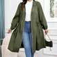 ⏳LAST DAY SALE 60% OFF🧥💖Casual Plus Size Drawstring Zip-Up Long Sleeve Hooded Coat