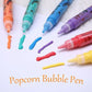 🎉Christmas Pre-Sale for only £6.99!!🖍️🎁Magic Puffy Bubble Pens, Heat Activated Popcorn Pens DIY 3D Art Marker for Kids Crafts